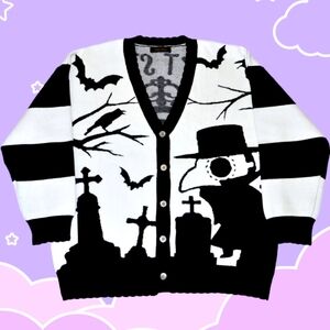 Oversized Gothic Cardigan 🖤